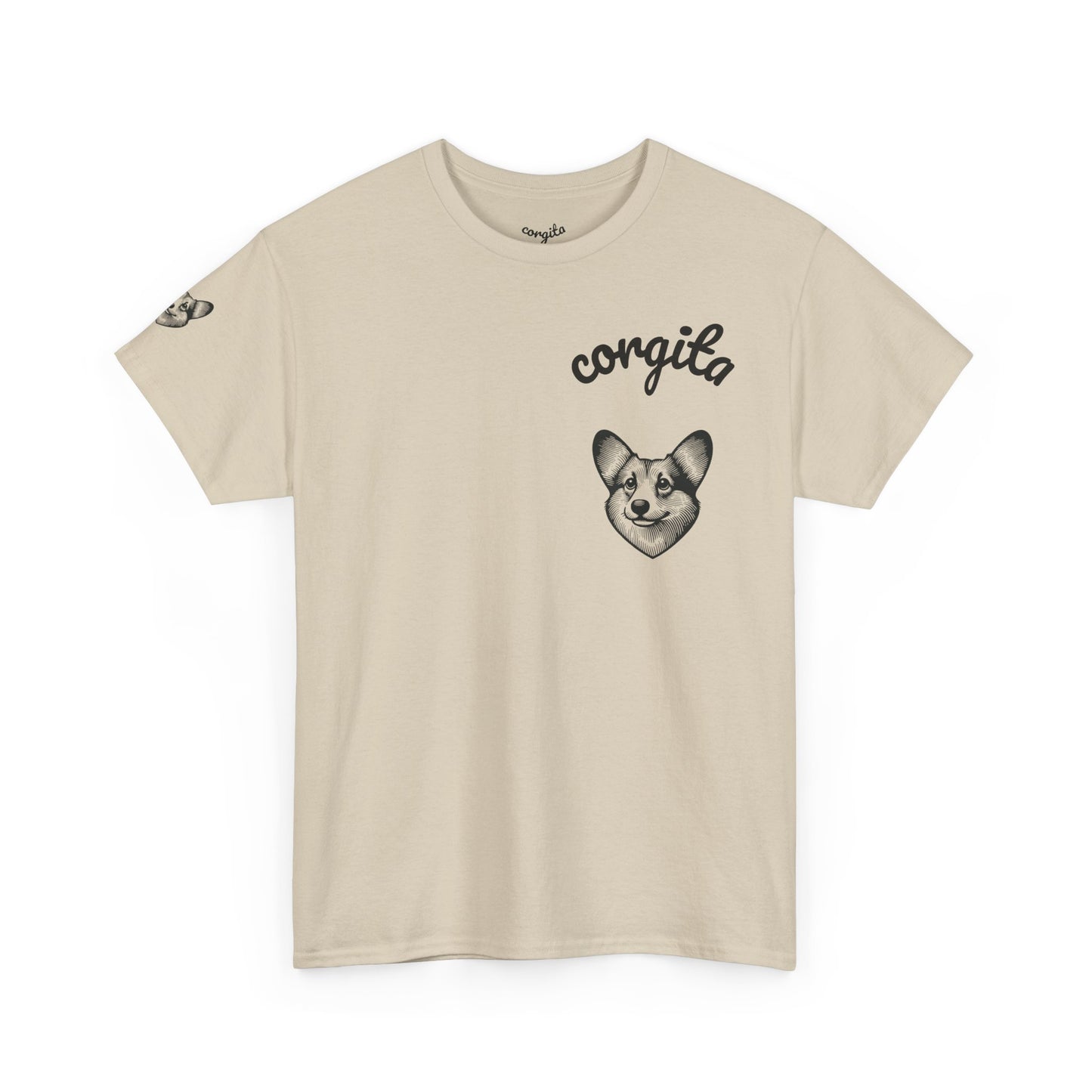 T-shirt Col Rond Corgi - Corgita