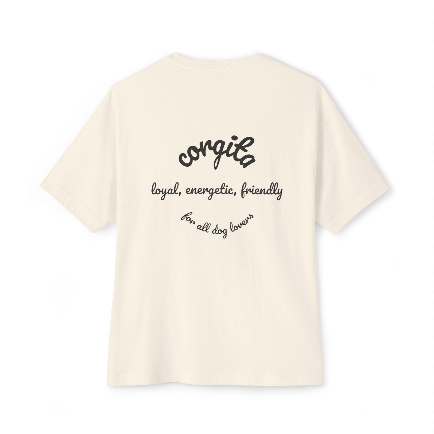 T-shirt Oversize Corgi - Corgita