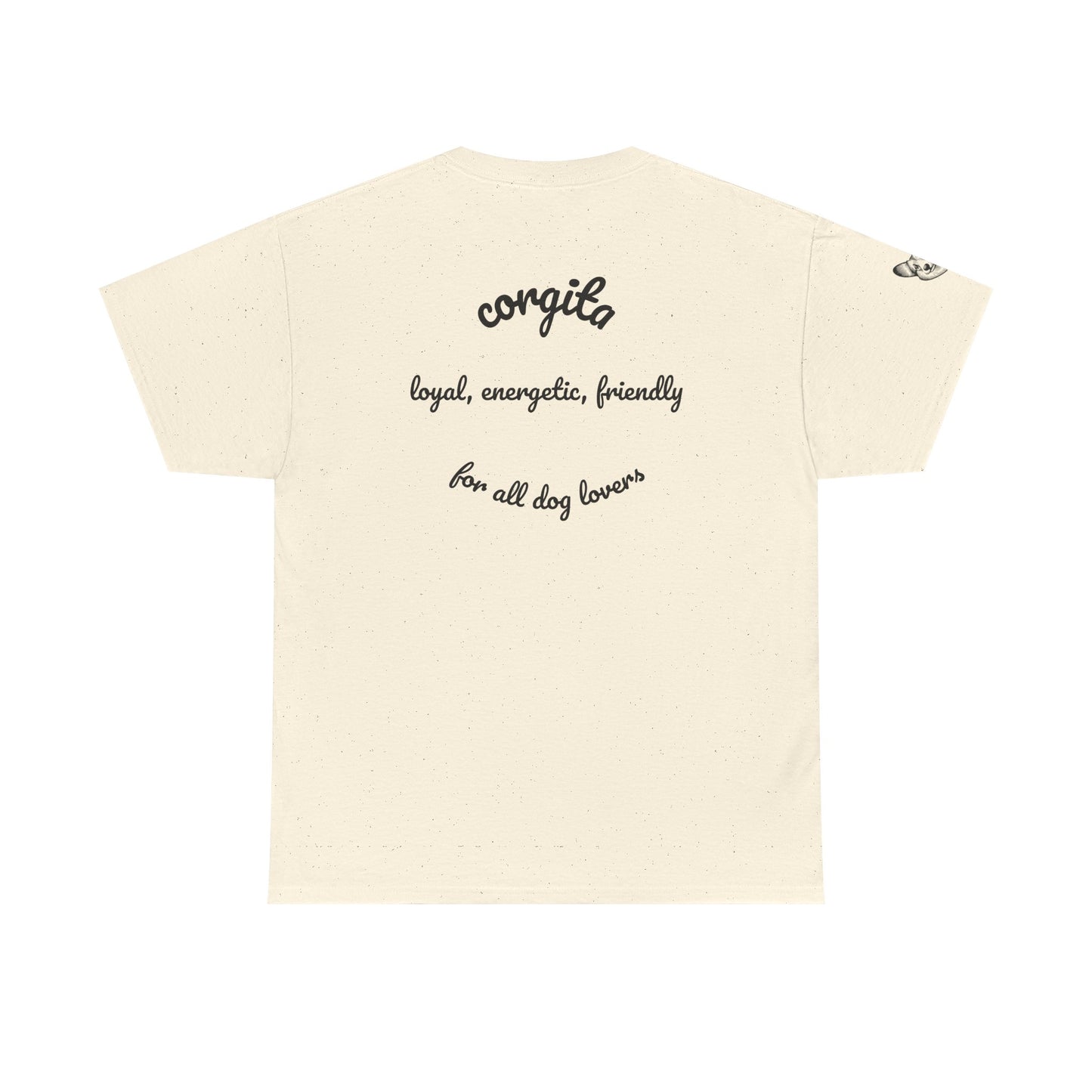 T-shirt Col Rond Corgi - Corgita