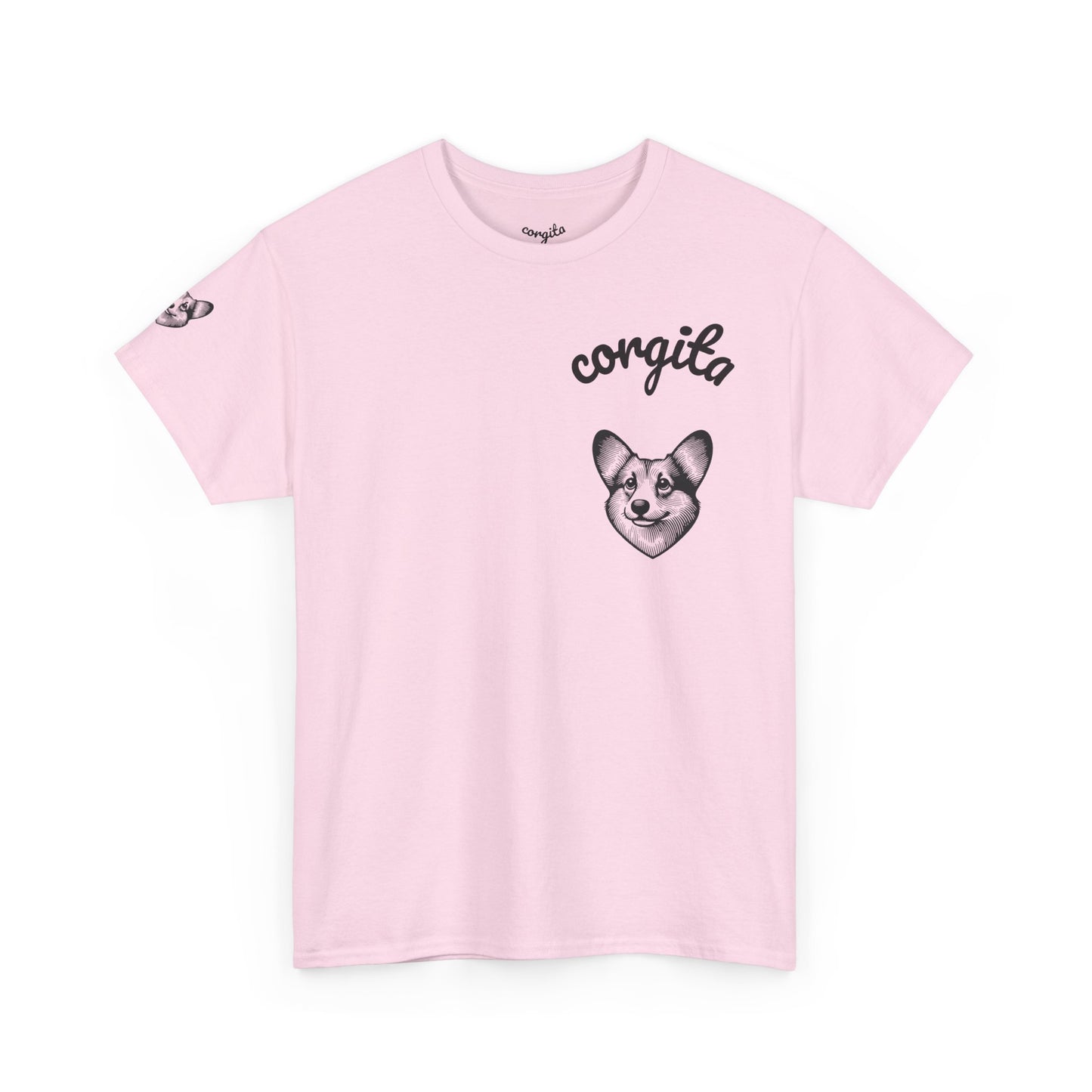 T-shirt Col Rond Corgi - Corgita