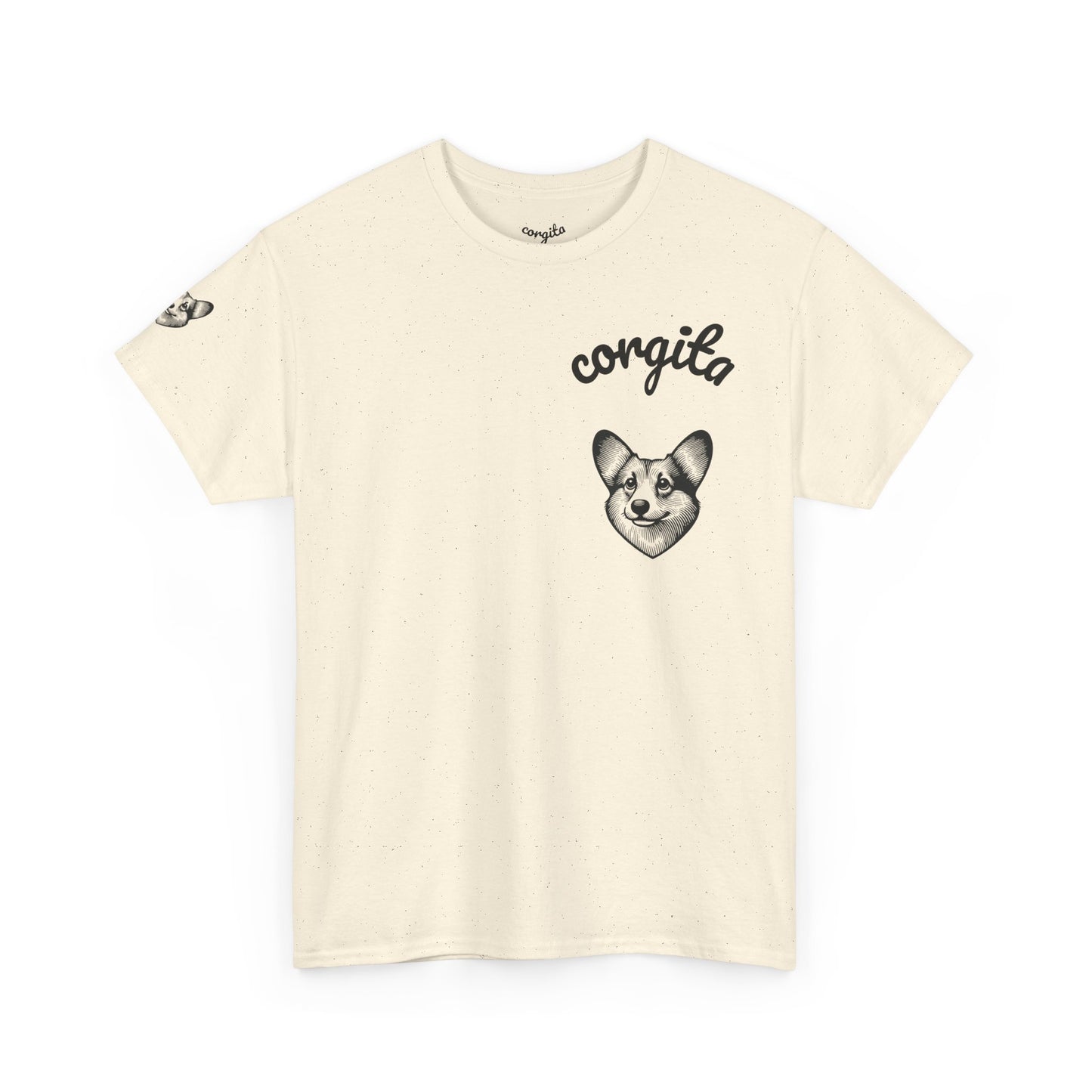 T-shirt Col Rond Corgi - Corgita