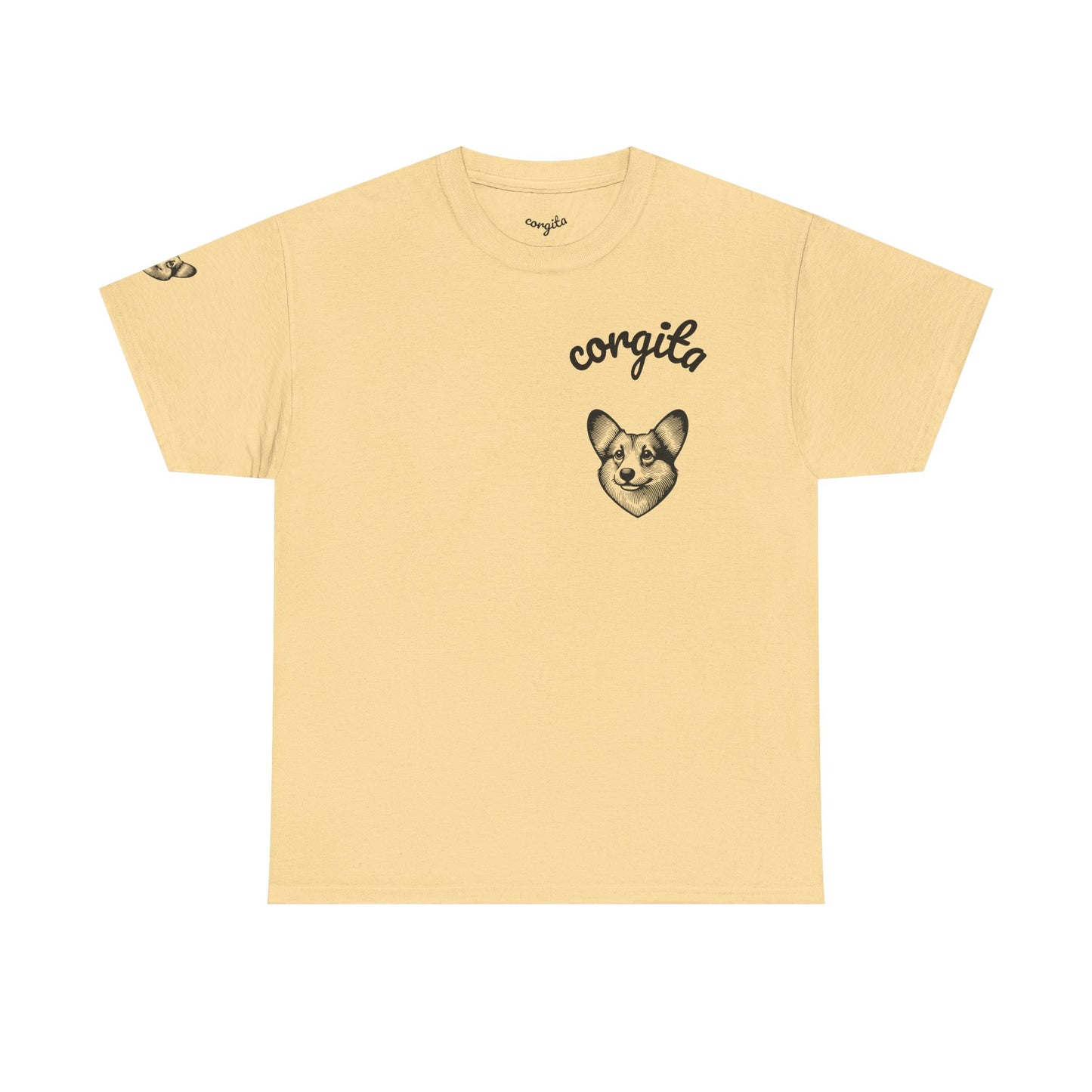 T-shirt Col Rond Corgi - Corgita