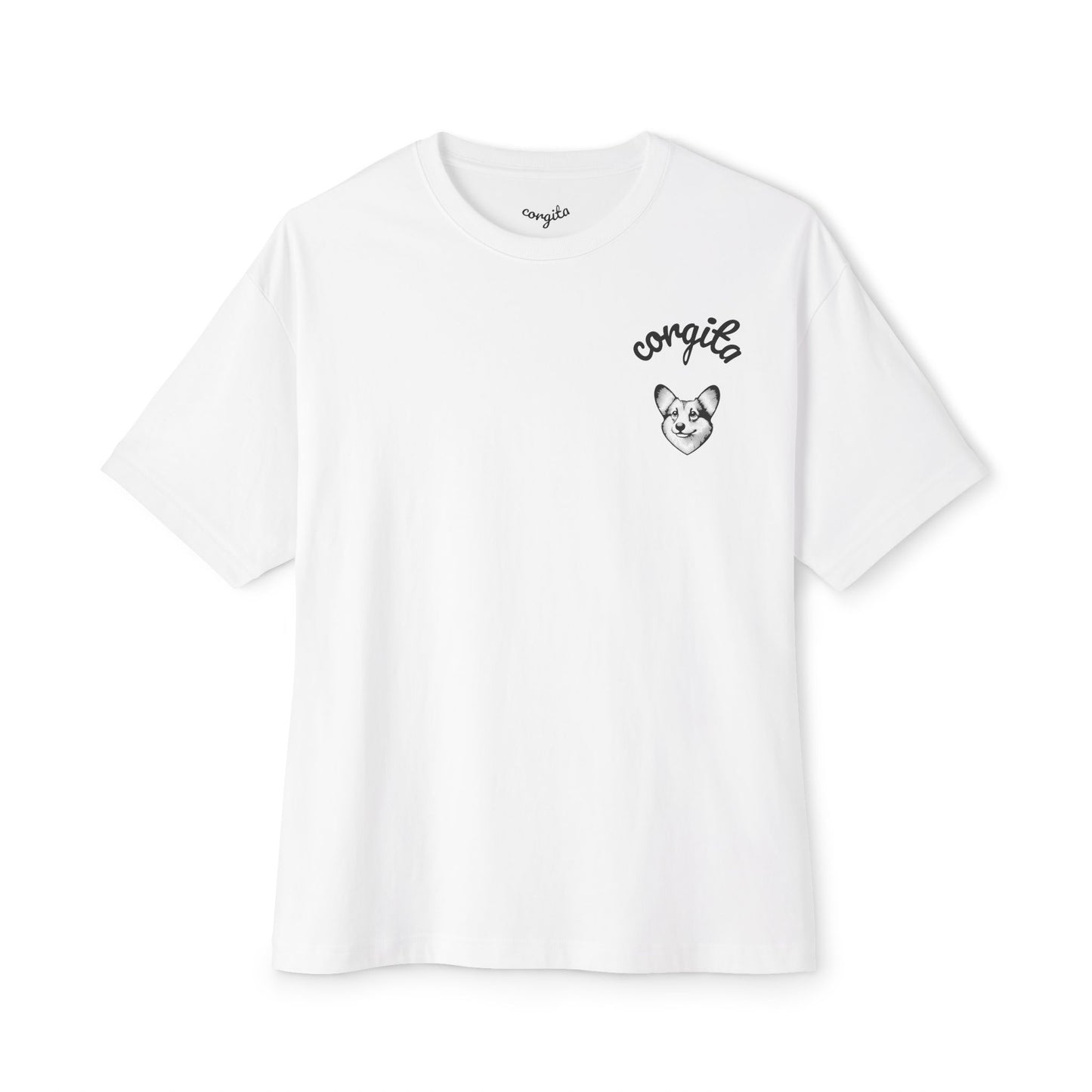T-shirt Oversize Corgi - Corgita