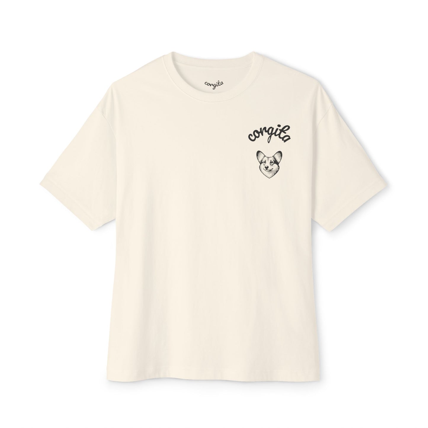 T-shirt Oversize Corgi - Corgita