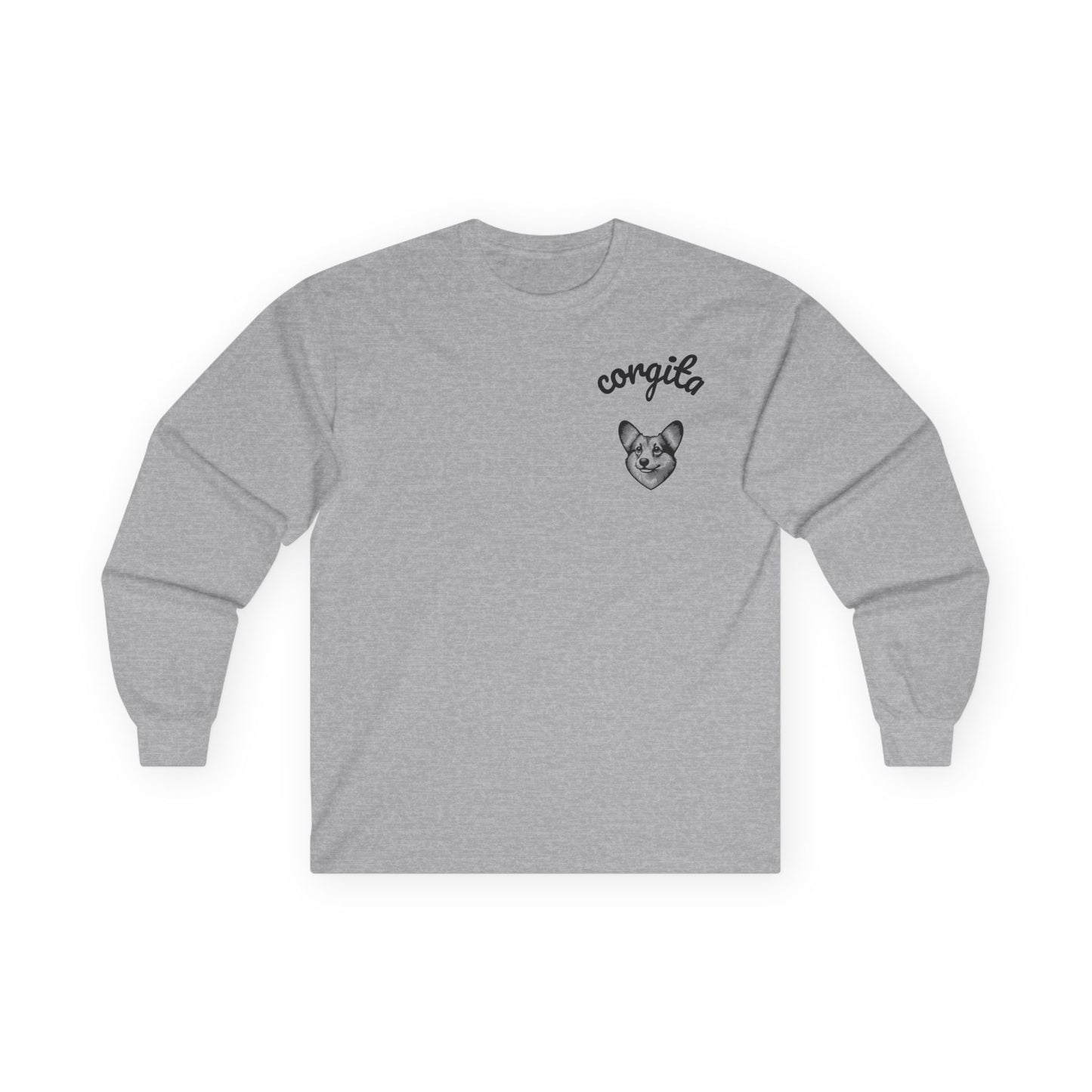 T-shirt Manches Longues Corgi - Corgita