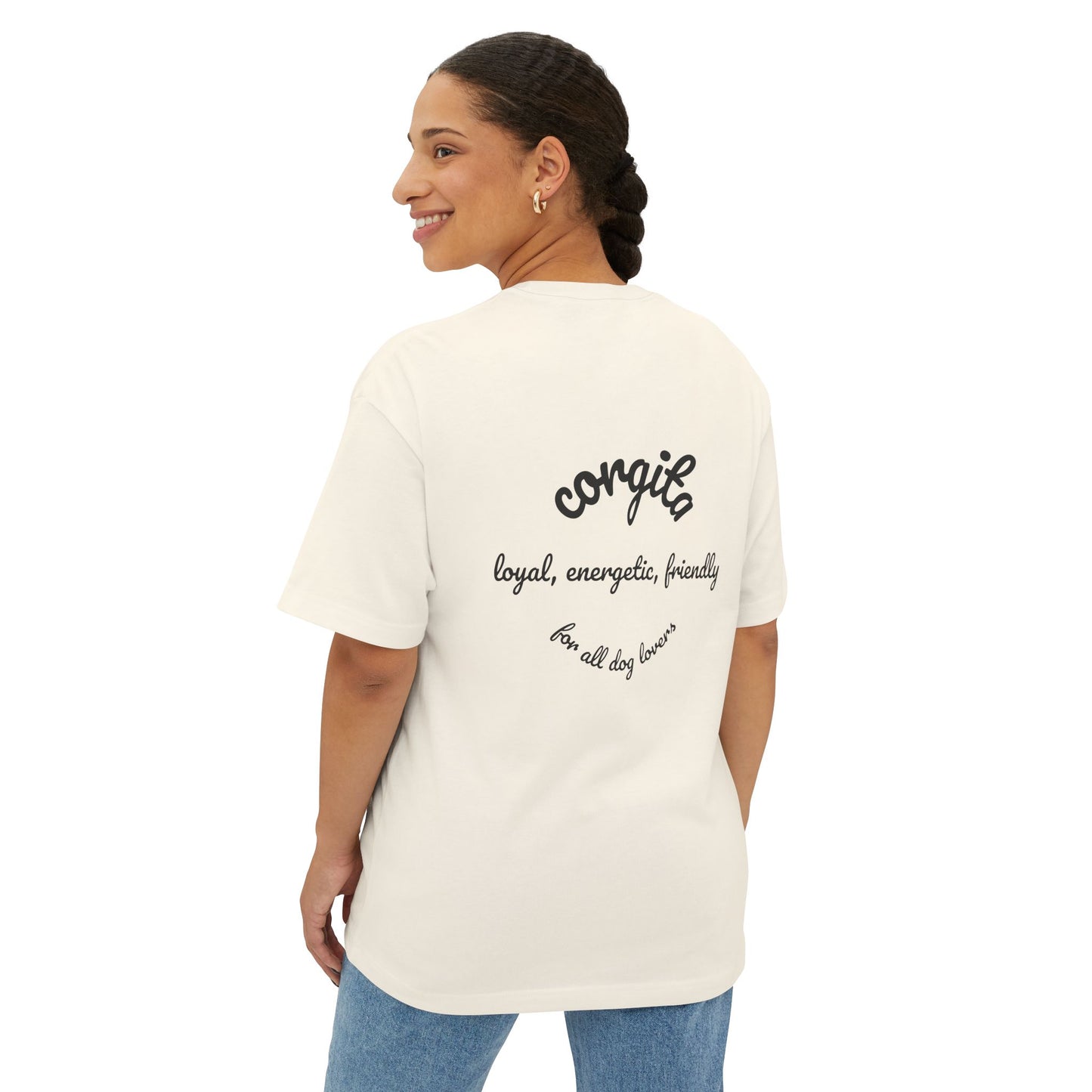 T-shirt Oversize Corgi - Corgita