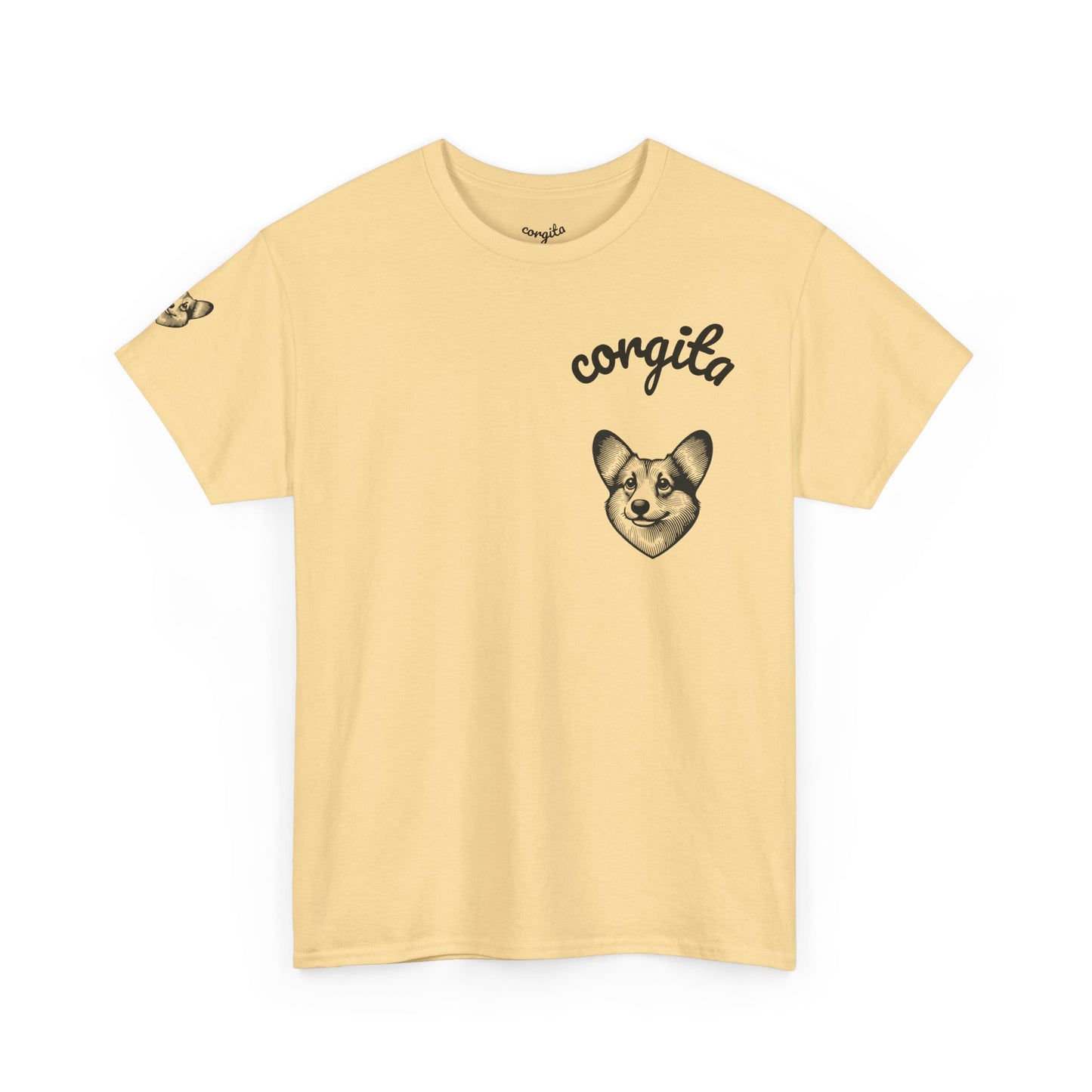 T-shirt Col Rond Corgi - Corgita
