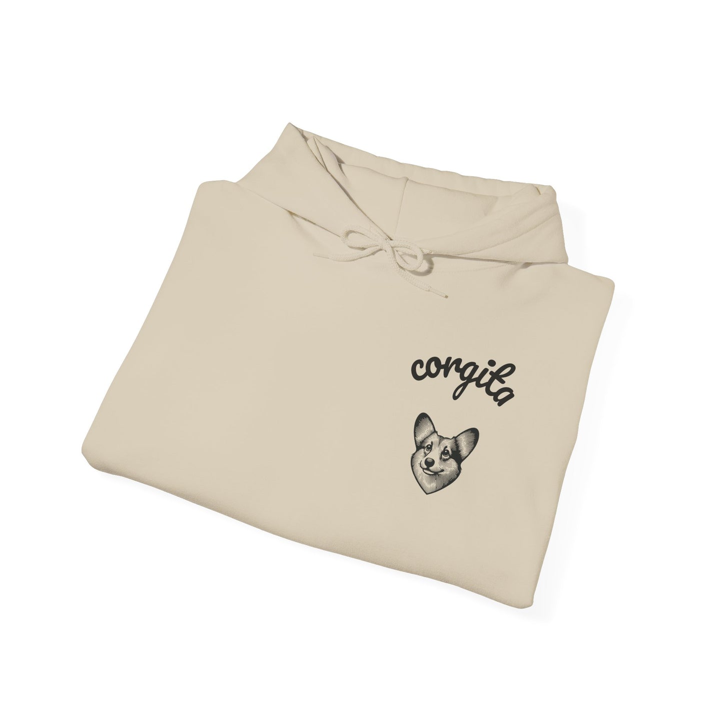 Sweat à Capuche Corgi - Corgita